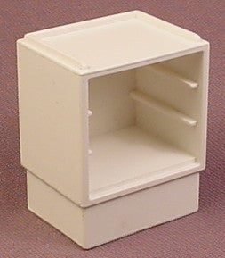 Playmobil White Cupboard With Slots For 3 Drawers