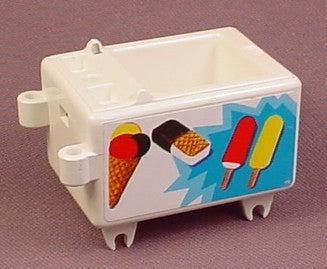Playmobil Ice Cream Cart With Stickers Applied