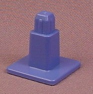 Playmobil Blue Table Pedestal Leg On A Square Base, 4343 4346 5970