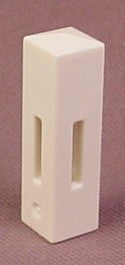 Playmobil White Support Post For A Fence, Has Short Slots