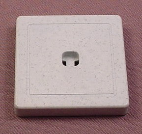 Playmobil Light Gray Base With Small Square System X Hole
