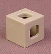 Playmobil Gray Square System X Connector, 3023 3072 4072 5245