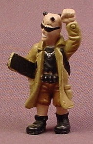 Micro Icons Punks #7 Ian PVC Figure, 2 Inches Tall, Series 1, X-Con