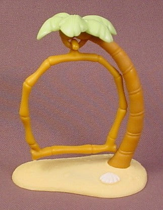 Littlest Pet Shop Island With Palm Tree Swinging Perch For A #331 P