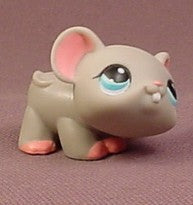 Littlest Pet Shop #80 Whirlaround Playground Gray Mouse, 2004