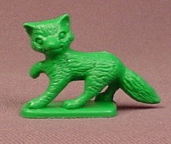 Tupperware Tuppertoys Replacement Green Fox Figure For Busy Blocks