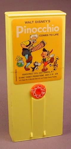 Fisher Price Vintage Movie Viewer Cartridge #476 Walt Disney
