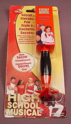 Disney High School Musical Secret Storage Pen