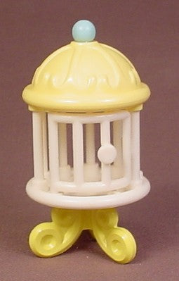 Fisher Price Smooshees Yellow & White Bird Cage Accessory