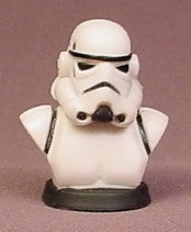 Star Wars Stormtrooper Mini Bust PVC Figure 1 1/2" Tall