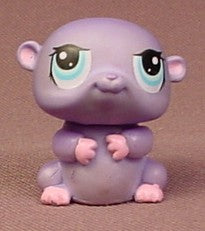 Littlest Pet Shop #1349 Purple Hamster