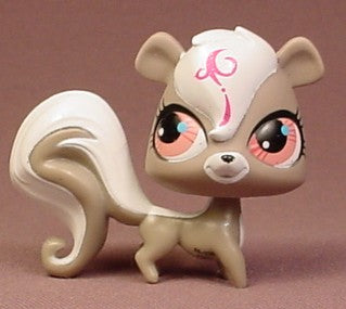 Littlest Pet Shop #3059 Gray & White Skunk