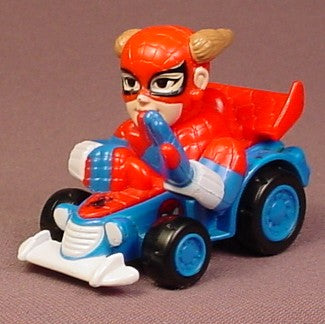 Marvel Diecast Metal & Plastic Spider-Man In A Car Toy