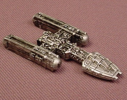 Micro Machines Star Wars 1994 Silver Y-Wing Starfighter