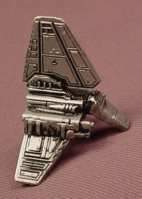 Micro Machines Star Wars 1993 Silver Or Pewter Color Imperial Shuttle