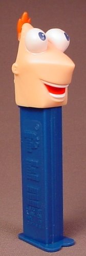 Pez Phineas From Phineas And Ferb Candy Dispenser