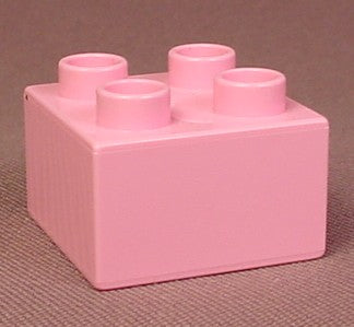 Lego Duplo 3437 Bright Pink 2X2 Brick