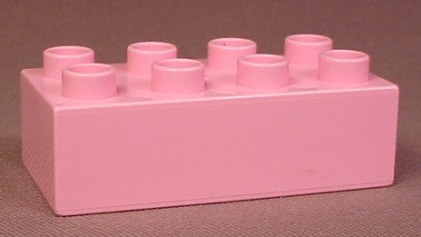 Lego Duplo 3011 2X4 Bright Pink Brick
