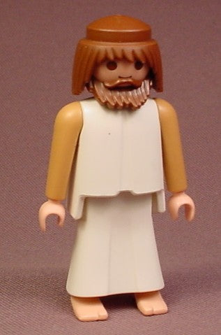 Playmobil Joseph Figure With Brown Poncho And Headband