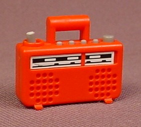 Playmobil Red Radio Found In 3728 3771 3460