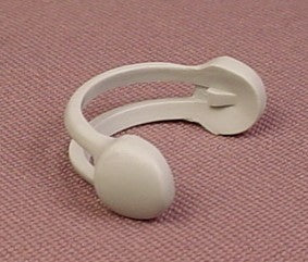 Playmobil Grey Headphones Earphones 3930 3185 3187 3352 4717 4044 4047 3777