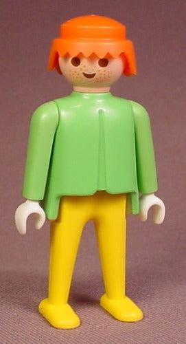 Playmobil 1974 Patric F. Patrick Male Figure Red Hair And Freckles