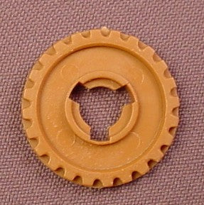 Playmobil Brown Castle Notched Pulley Wheel 3887 3123