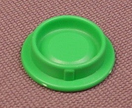 Playmobil Green Milk Can Bottom, 3/4" Across, 3007 3499 3634 9990