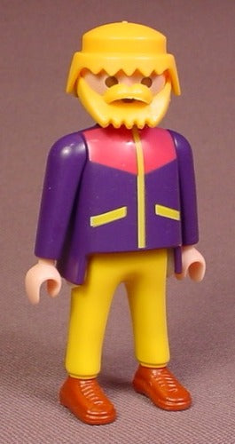 Playmobil Male Figure Traveling Ray Blond Blonde Hair & Beard