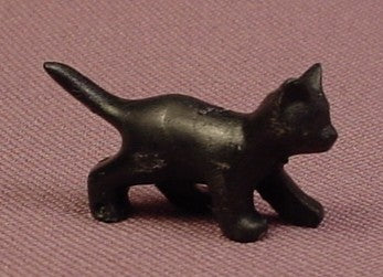 Playmobil Black Kitten Baby Cat Animal Figure, Walking, 3022 3276