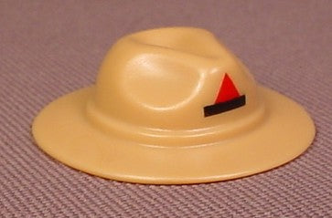Playmobil Tan Light Brown Stetson Hat With Creases