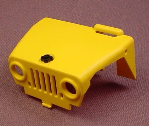 Playmobil Yellow Jeep Front Hood With Radiator Cap, 3434 3437