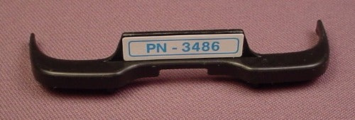 Playmobil Black Rear Bumper With A European Licence Sticker