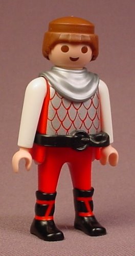 Playmobil Adult Male Lion Knight In A Red Suit
