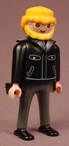 Playmobil Adult Male Canine Unit Police Officer Figure