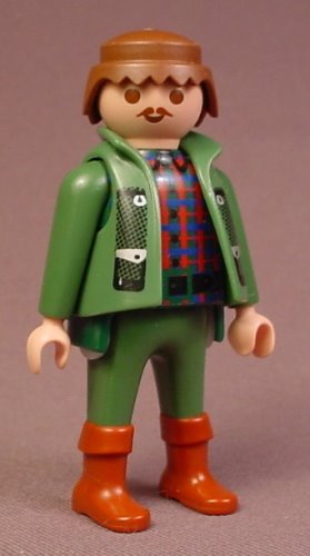 Playmobil Adult Male Forester Or Game Warden Figure