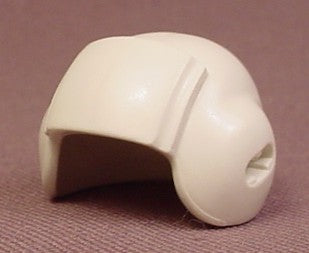 Playmobil White Pilot Helmet With A Raised Fixed White Visor