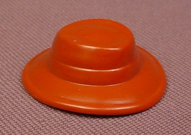 Playmobil Reddish Brown Hat With A Wide Brim That Turns Down Slightly