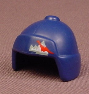 Playmobil Dark Blue Winter Hat With Ear Flaps And A Mountain Logo
