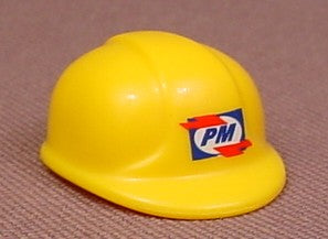 Playmobil Yellow Modern Construction Helmet With A P&M Logo