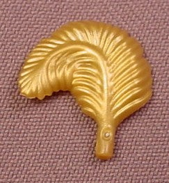 Playmobil Gold Wide Curved Feather