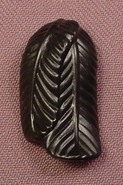 Playmobil Black Large Wide Draped Feather