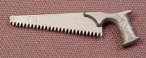 Playmobil Silver Gray Hacksaw Or Straight Saw Tool