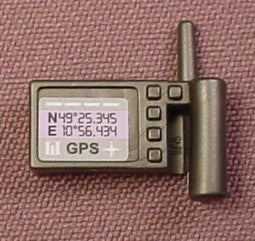 Playmobil Black GPS With An Antenna & Handgrip