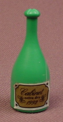 Playmobil Green Champagne Bottle With The Sticker