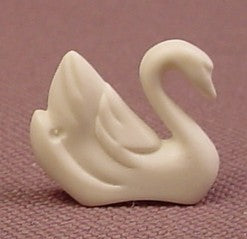 Playmobil White Swan Shaped Crest For A Helmet
