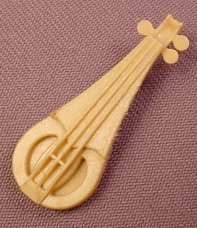 Playmobil Light Brown Or Tan Lute Musical Instrument
