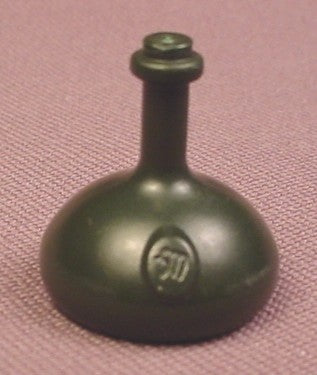 Playmobil Dark Green Flask Or Cognac Bottle With A Narrow Neck