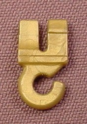 Playmobil Gold Hook With A Clip To Attach A Chain