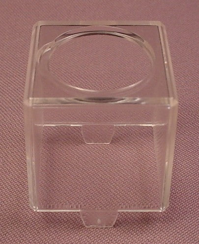 Playmobil Clear Or Transparent Jewel Case With A Circular Opening